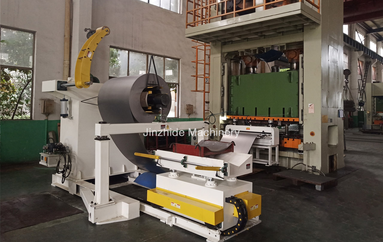 Plate plate leveling production line