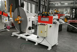 Terminal stamping production line
