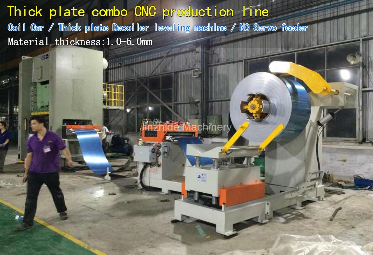 Thick plate combo CNC production line